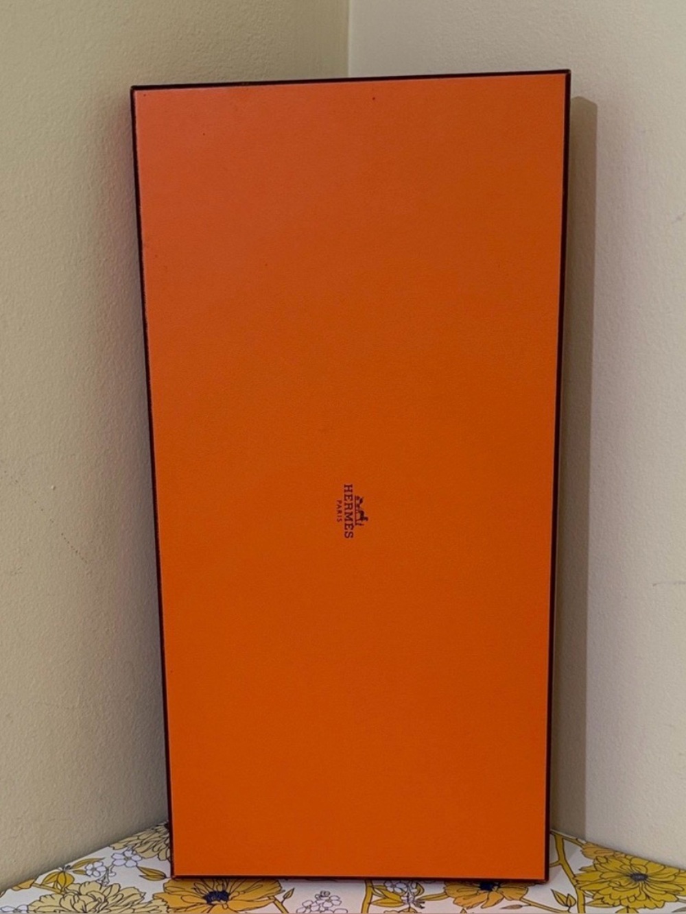 Hermes Signature Orange Gift Box | Hermes Scarf box